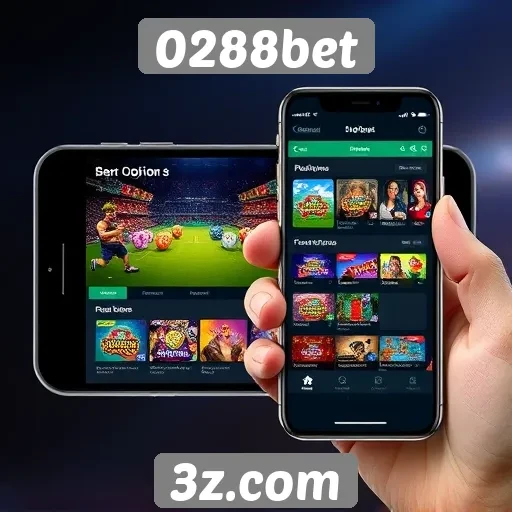 Experiência do usuário no 0288bet em dispositivos móveis