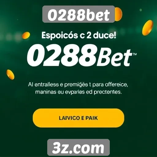 Promoções e bônus oferecidos pelo 0288bet